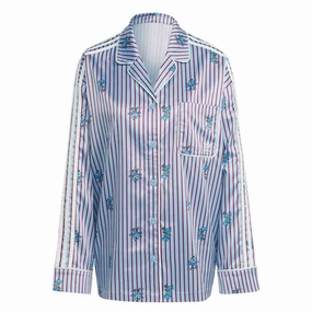 adidas - Women's Satin Xmas Top (HY4571) Transitional Weather Piece