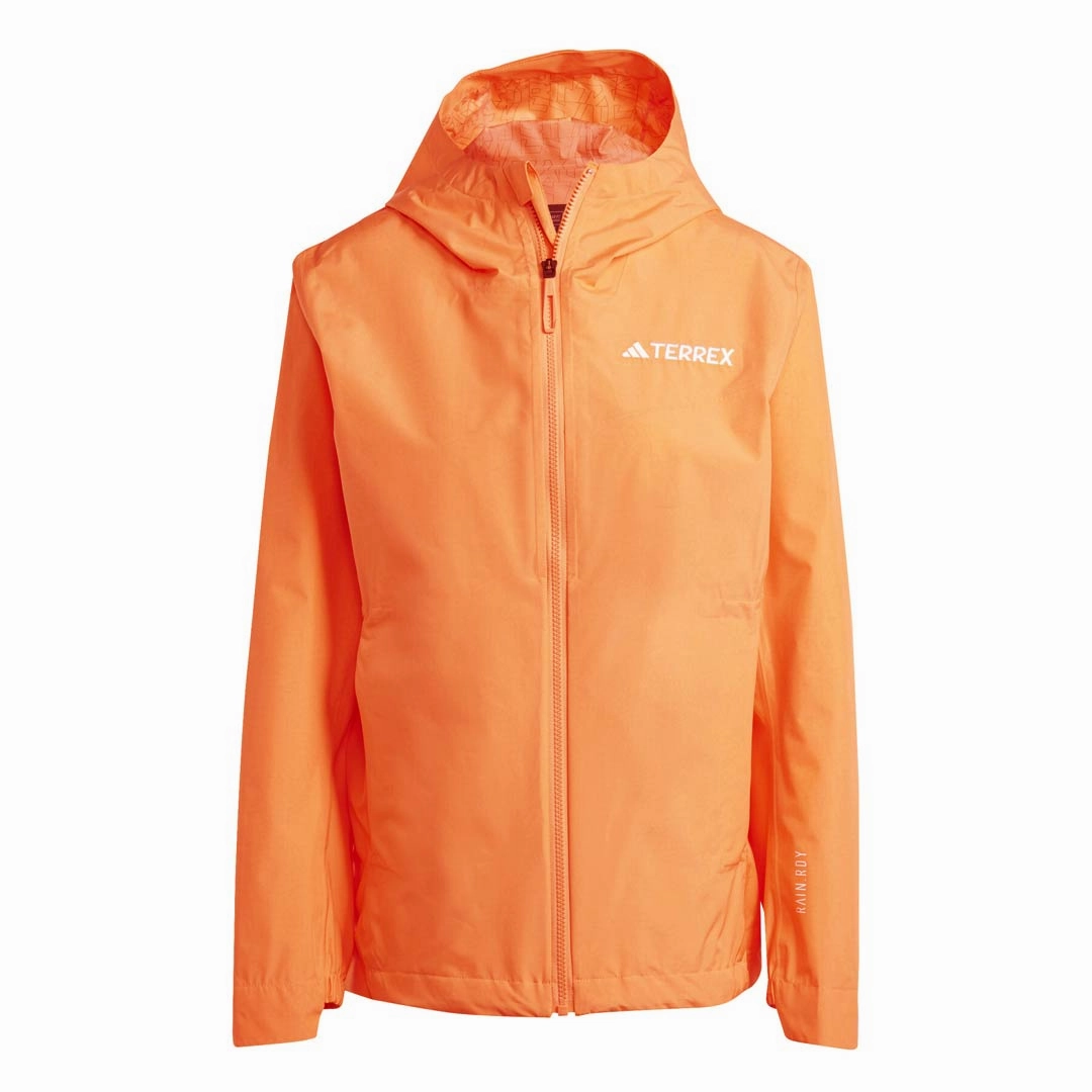 Soft Fleece Interior EcoFriendly Water Repellency adidas - Women's Terrex 2.5 Layer RAIN.RDY Jacket (IK5675)