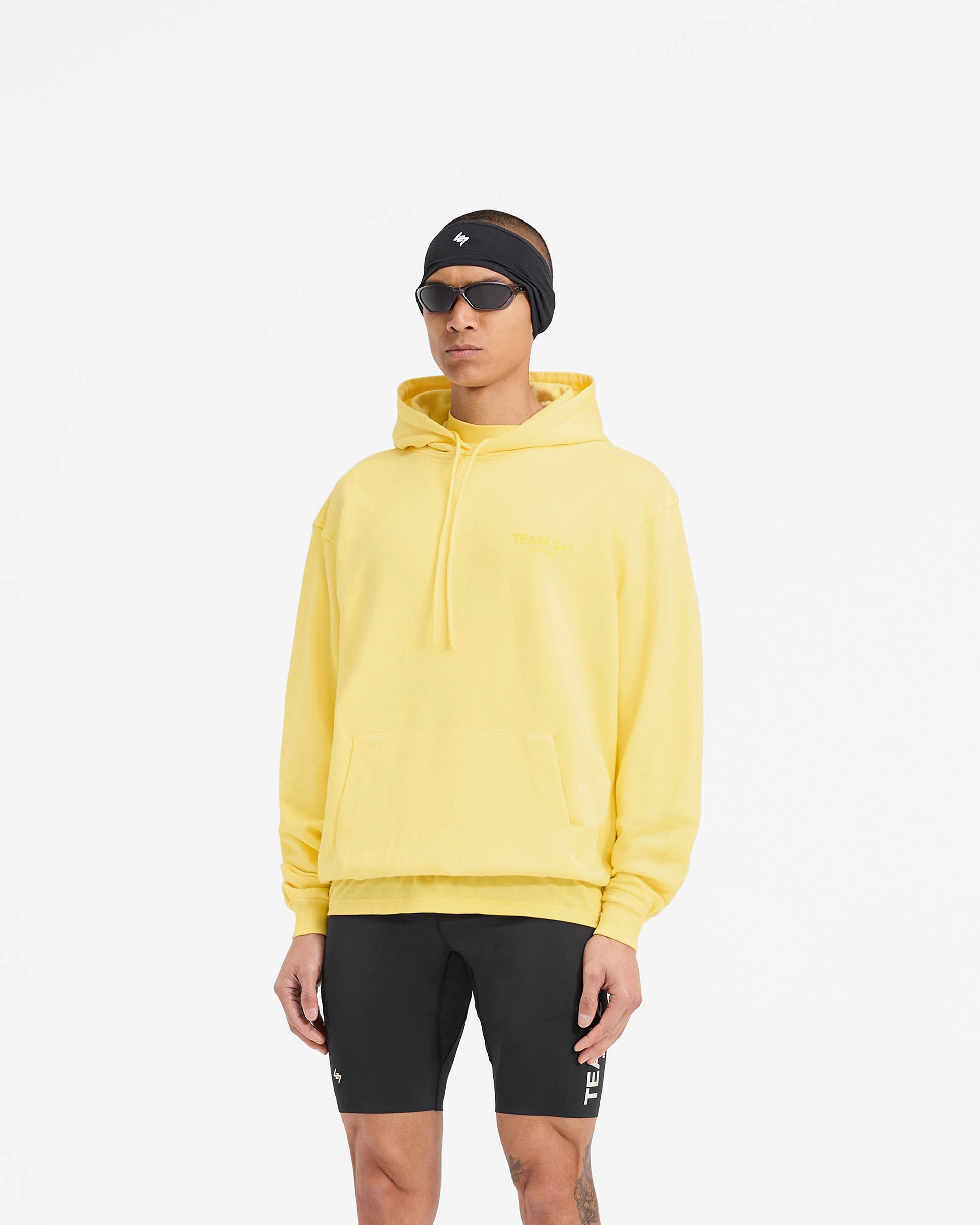 school setting Team 247 Oversized Hoodie - Lemon