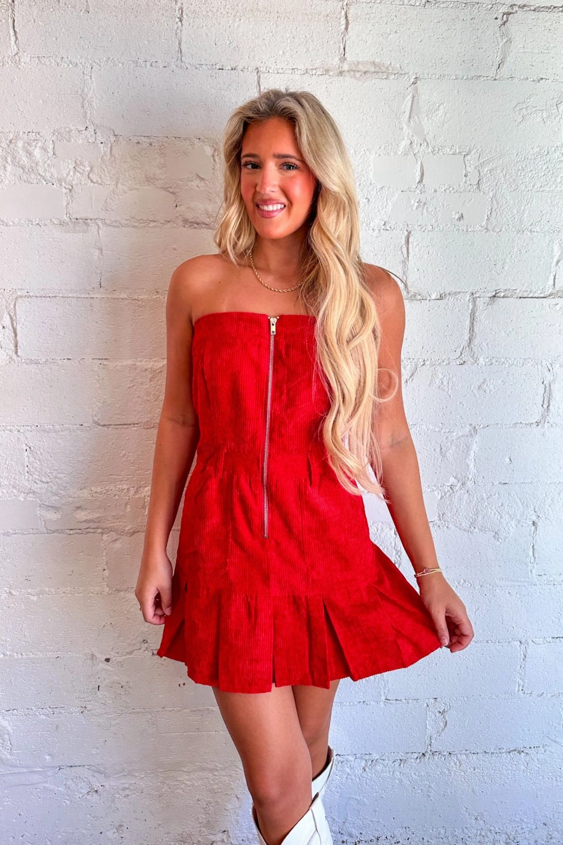 Fall In Love Corduroy Romper Effortless Tailoring