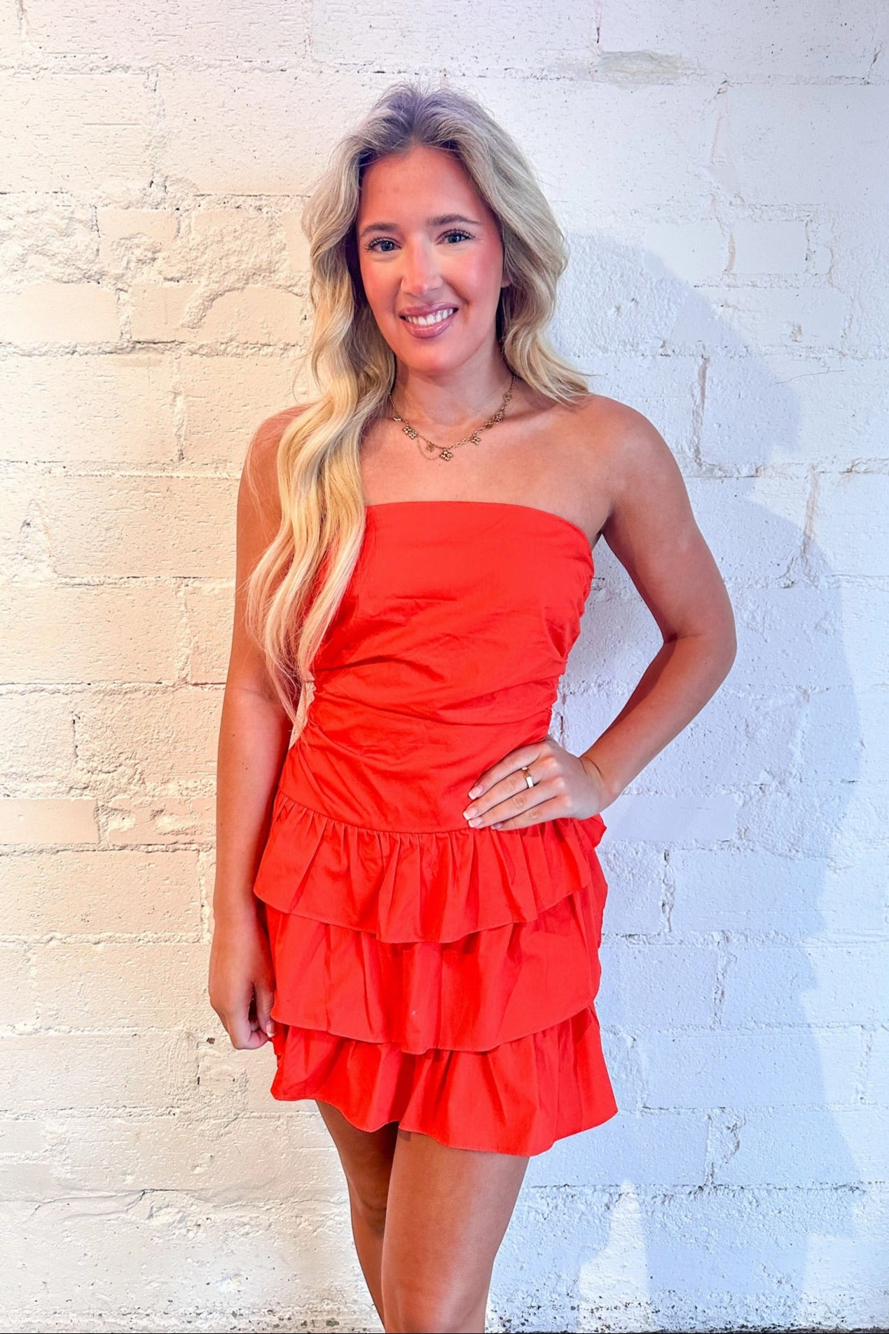 French Vibe Brie Tiered Dress