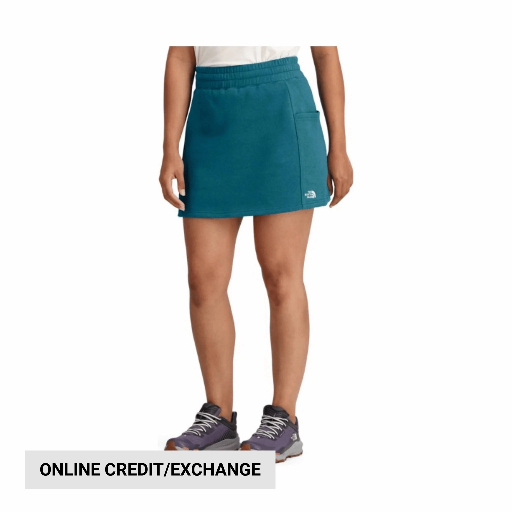 The North Face Women's Evolution Skirt - Blue Moss Clean Fit