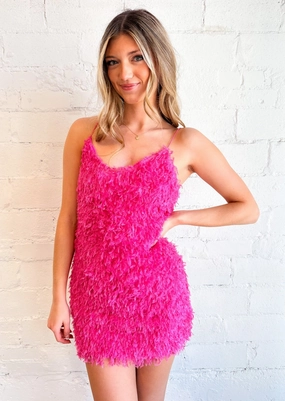 Polished Motion Flamingo Dress