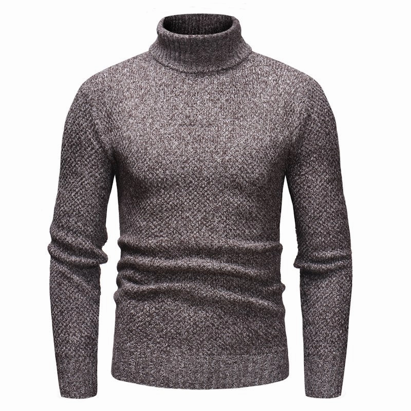 West Louis? Knitt Hedging Turtleneck Sweater Cold Day