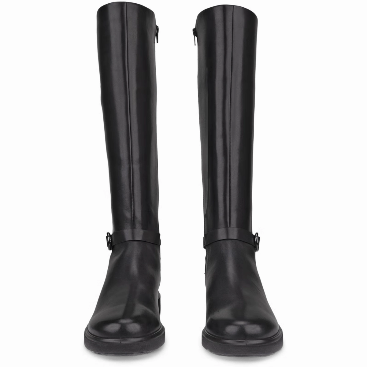 Quick Drying Ecco Women's Metropole Amsterdam Knee-High Black Leather