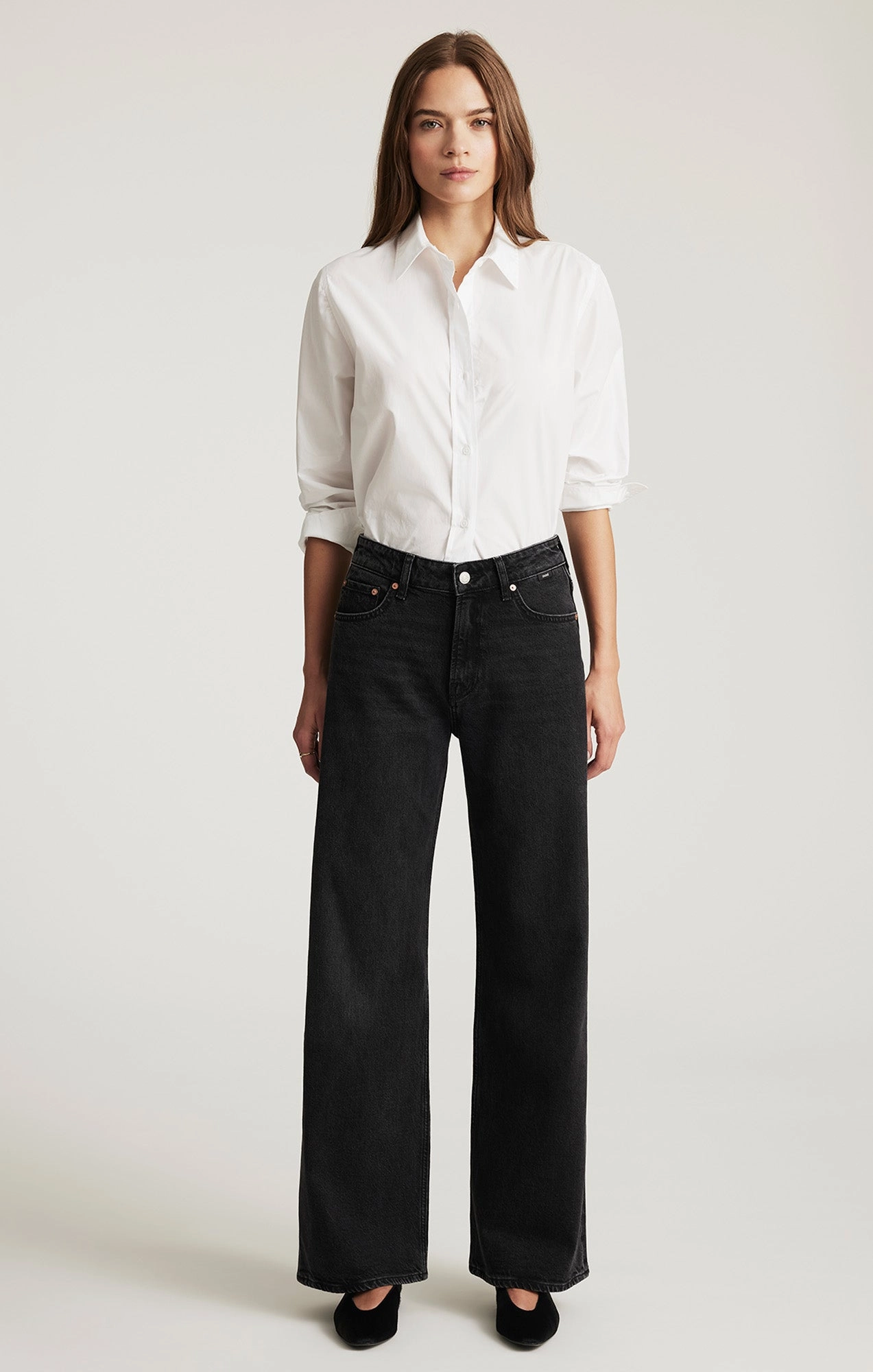 Simple Touch FLORIDA WIDE LEG IN DARK SMOKE CLASSIC BLUE