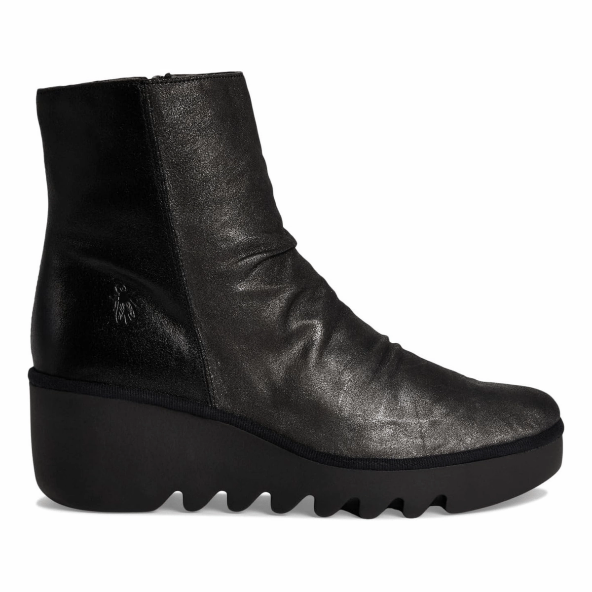 Fly London Women's BAAN538FLY Silver/Black Temperature Regulating Lining