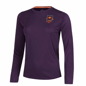 Ventilated Back Panel Asics - Women's Fujitrail Logo Long Sleeve Top (2012C710 500)