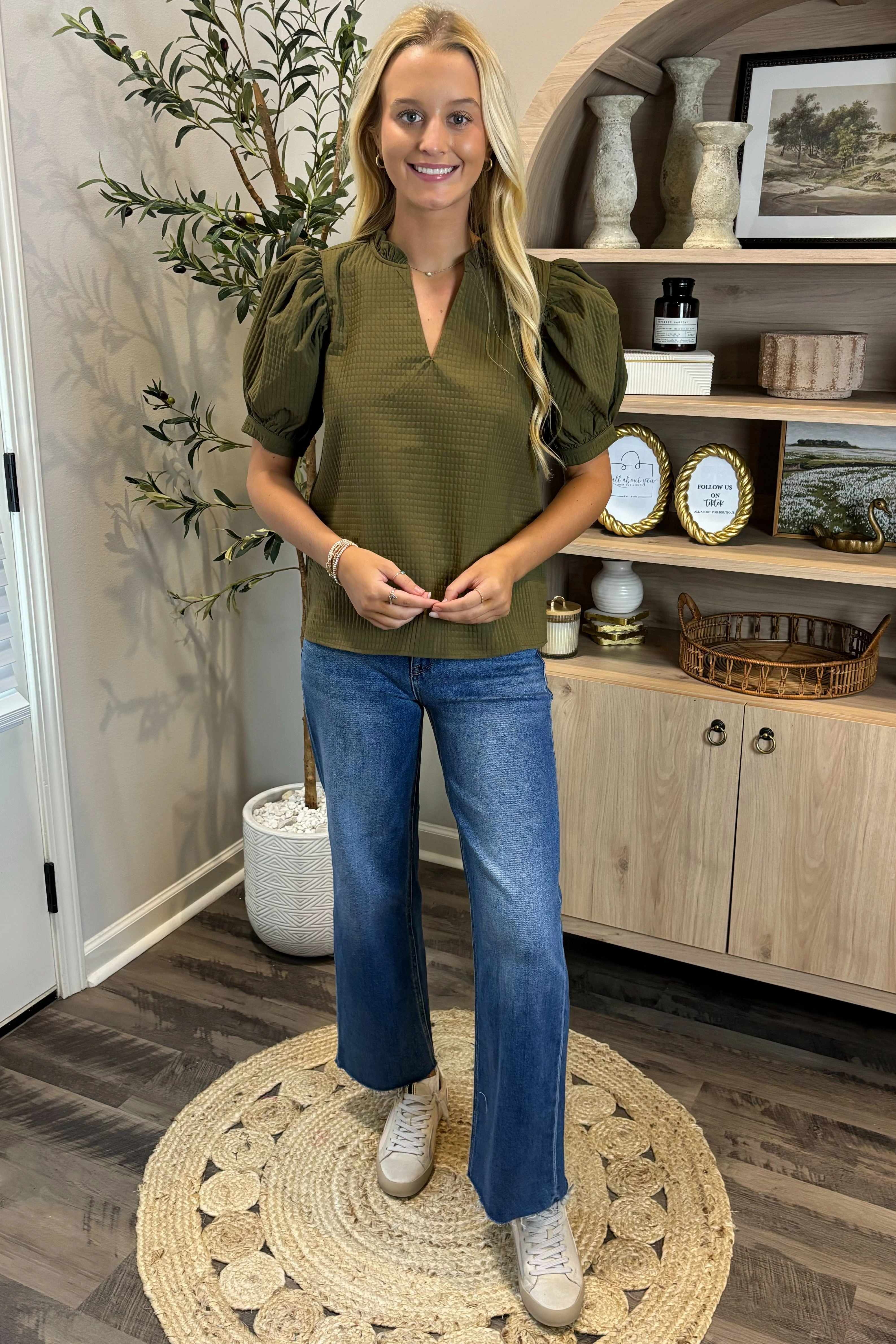 Dreamy Days Puff Sleeve Top *More Colors* Everyday Comfort Sun Protective Fabric