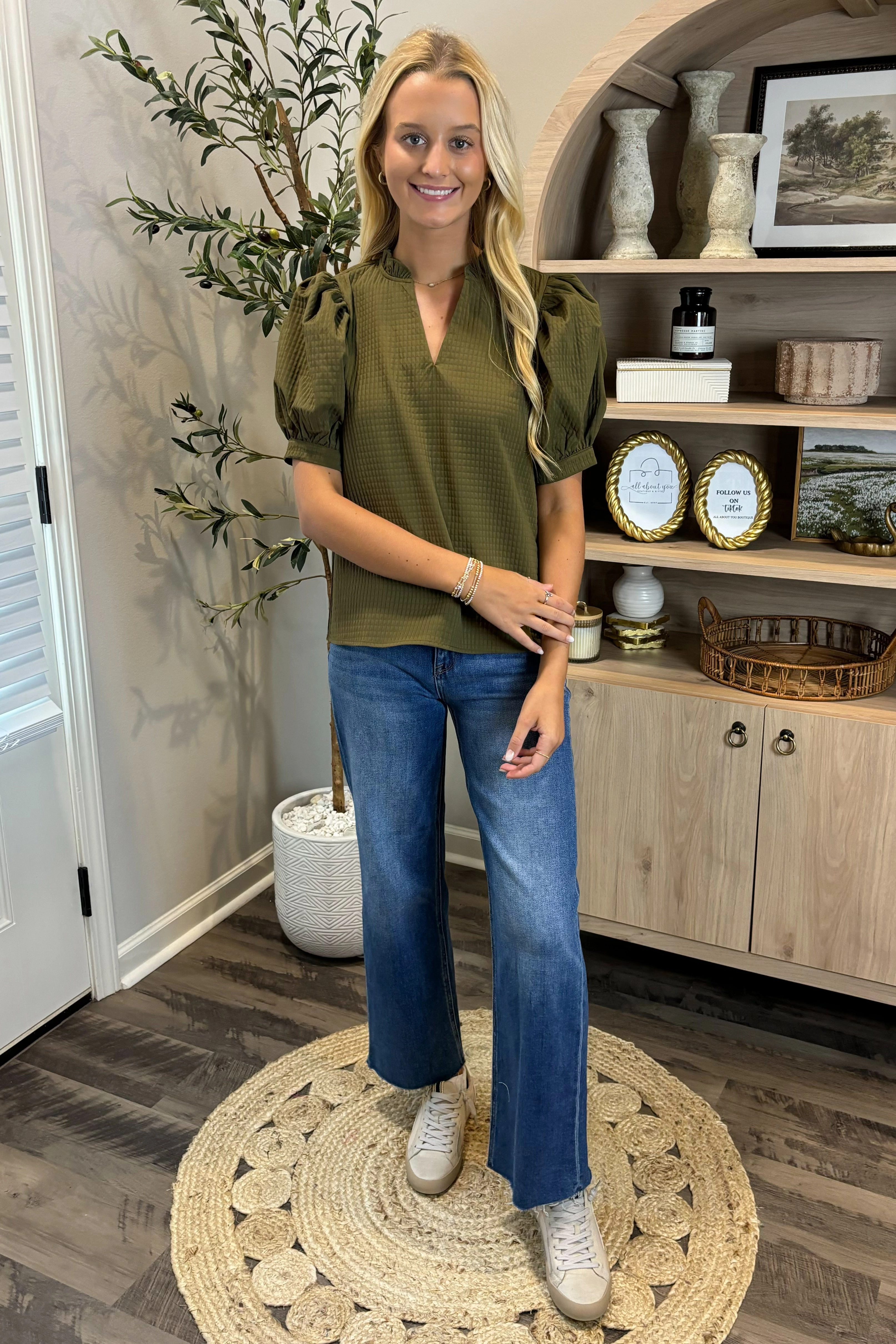 ButterSoftTexture Dreamy Days Puff Sleeve Top *More Colors*