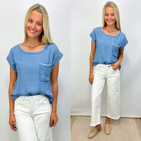 Spring Breeze Top RollUpSleeves Winter Fashion