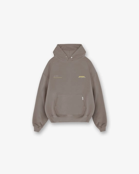 YKK Zipper Modern Street Patron Of The Club Hoodie - Washed Olive
