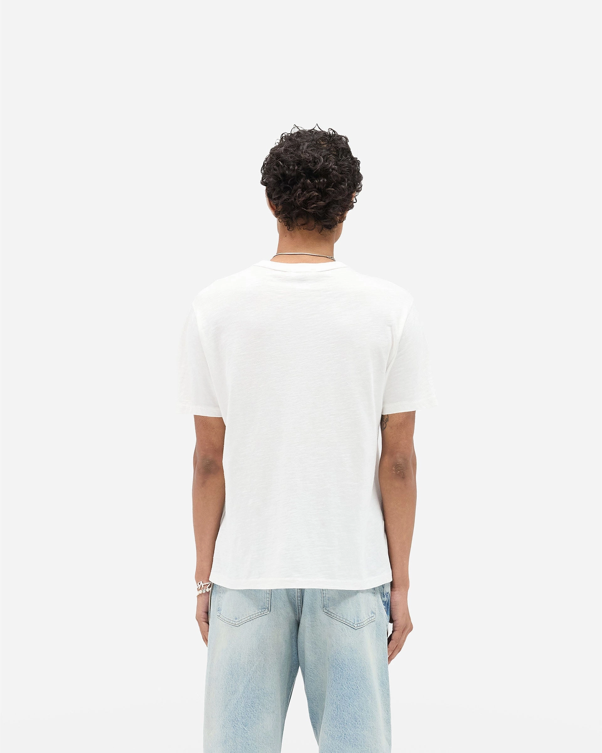 SeamFreeShoulders Comfortable And Versatile GH T-Shirt - Flat White