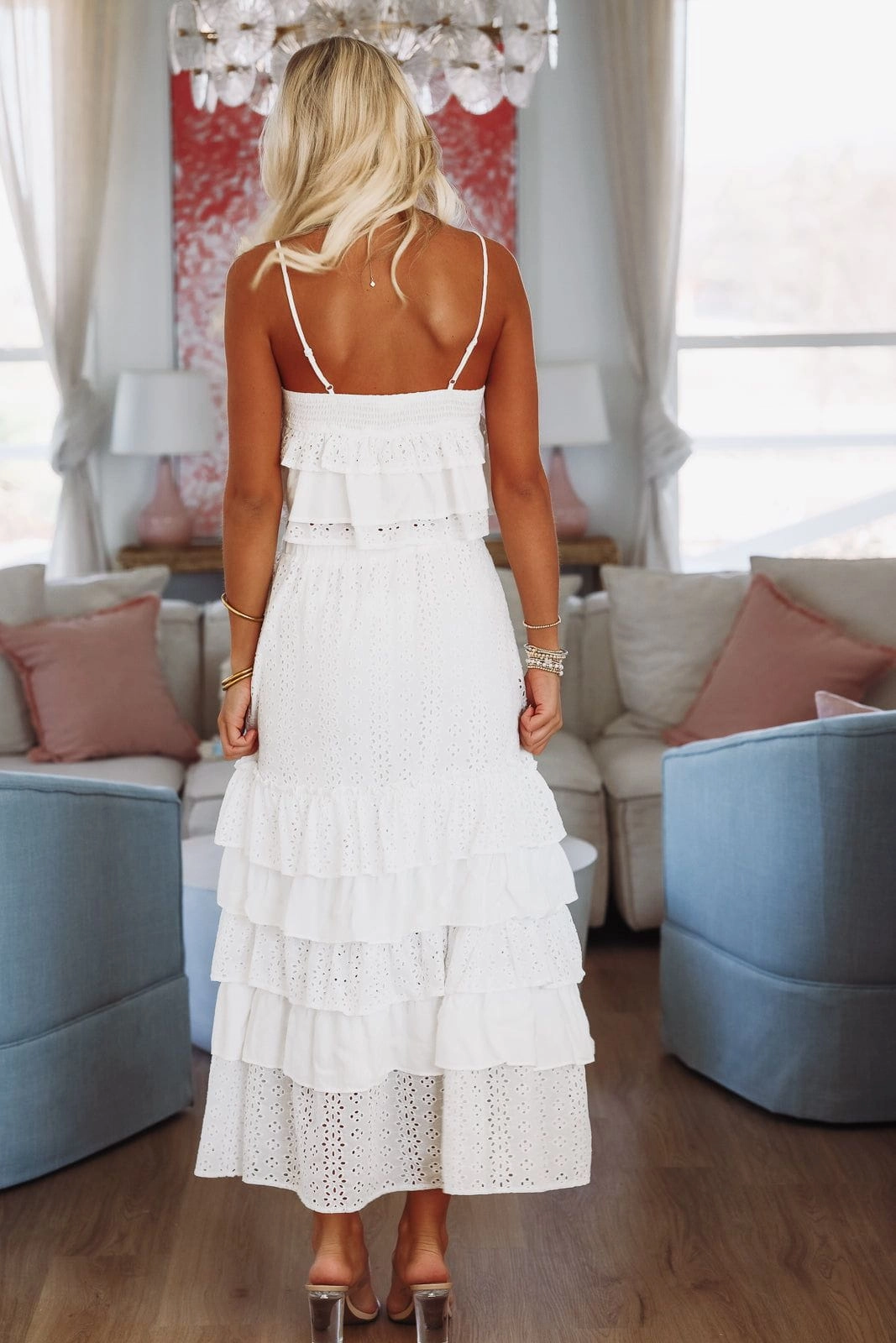 UltraSoftLining AntiStatic Treatment Girl in the Mirror Cami Top - White