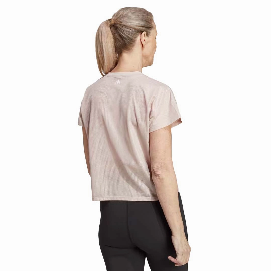 color block Quick Access Hidden Pockets adidas - Women's HIIT Aeroready T-Shirt (HY5412)