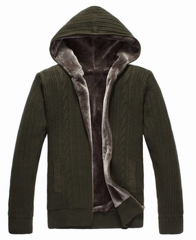 West Louis? Velvet Padded Knitted Sweater Stretchable Material