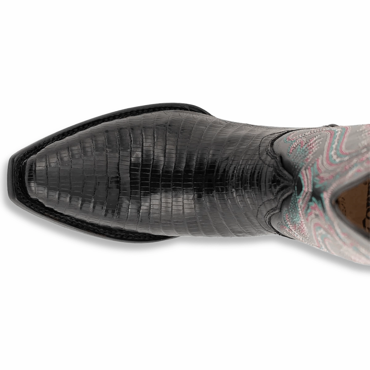 Durable Grip Quick Drying Cold Weather Commuter Ferrini Women's Taylor Black Teju Lizard