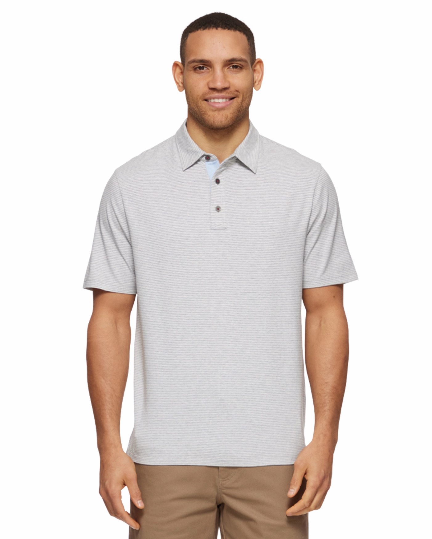 Functional Style Weekend Casual HASTINGS SUPER SOFT STRIPED POLO