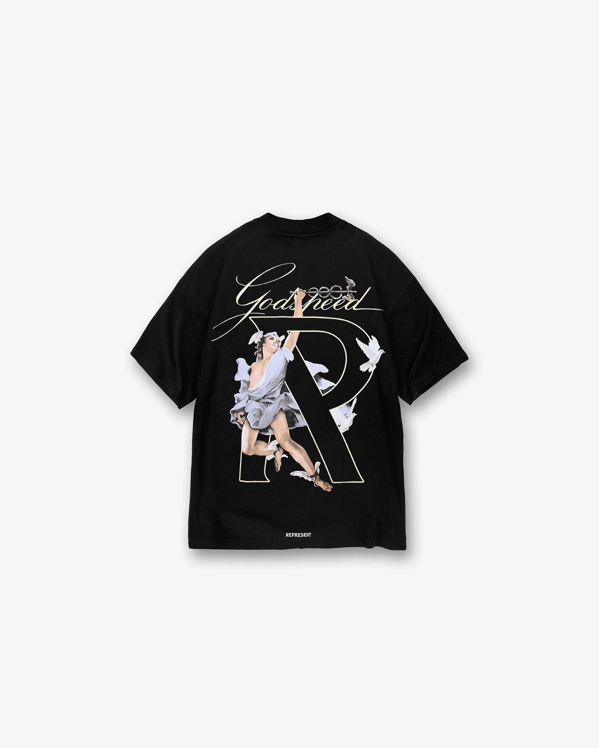 Hermes T-Shirt - Jet Black Active Look