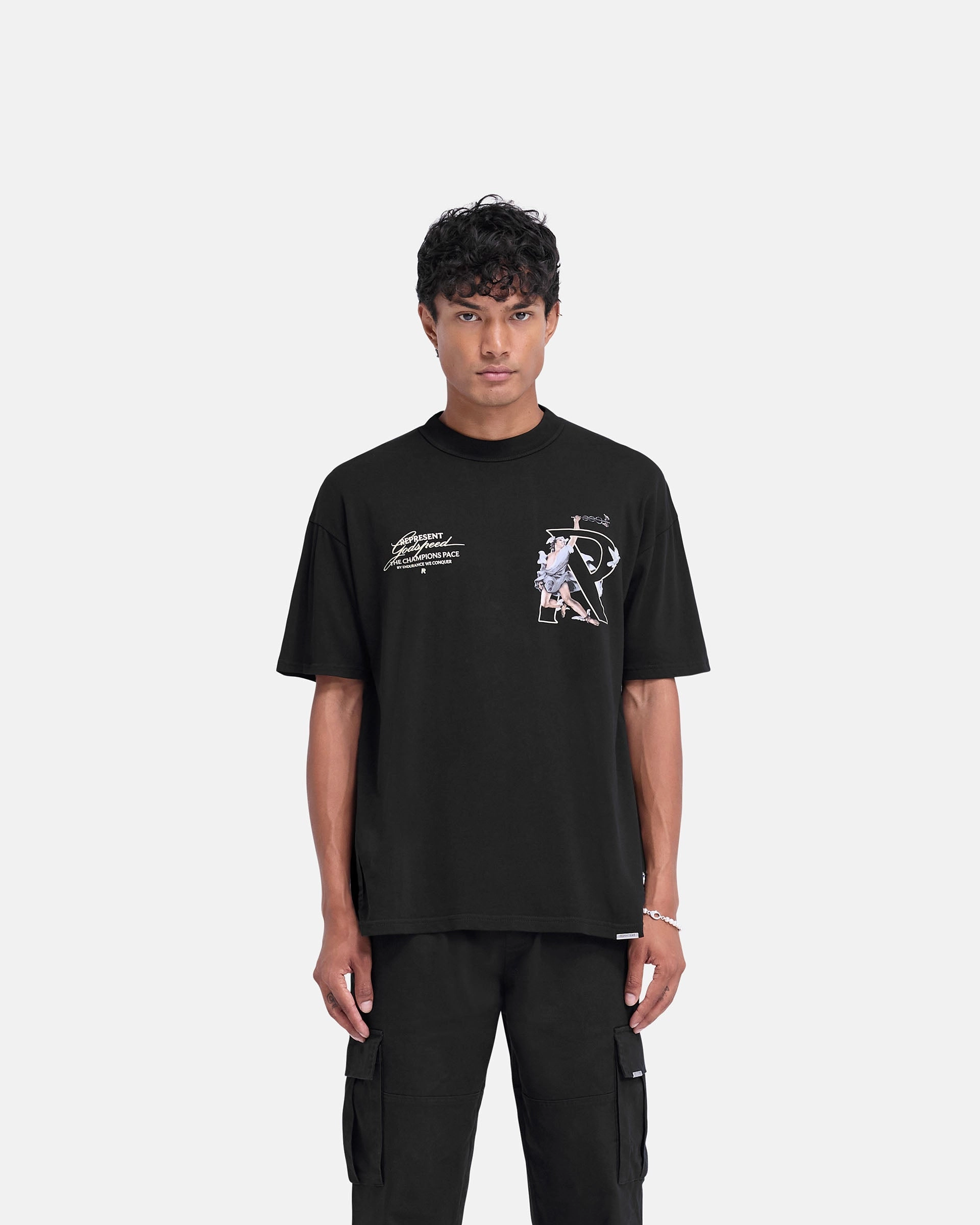 Hermes T-Shirt - Jet Black Essential layering piece