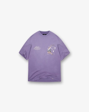 Hermes T-Shirt - Purple Breathable Flex Fit Chic Fashion
