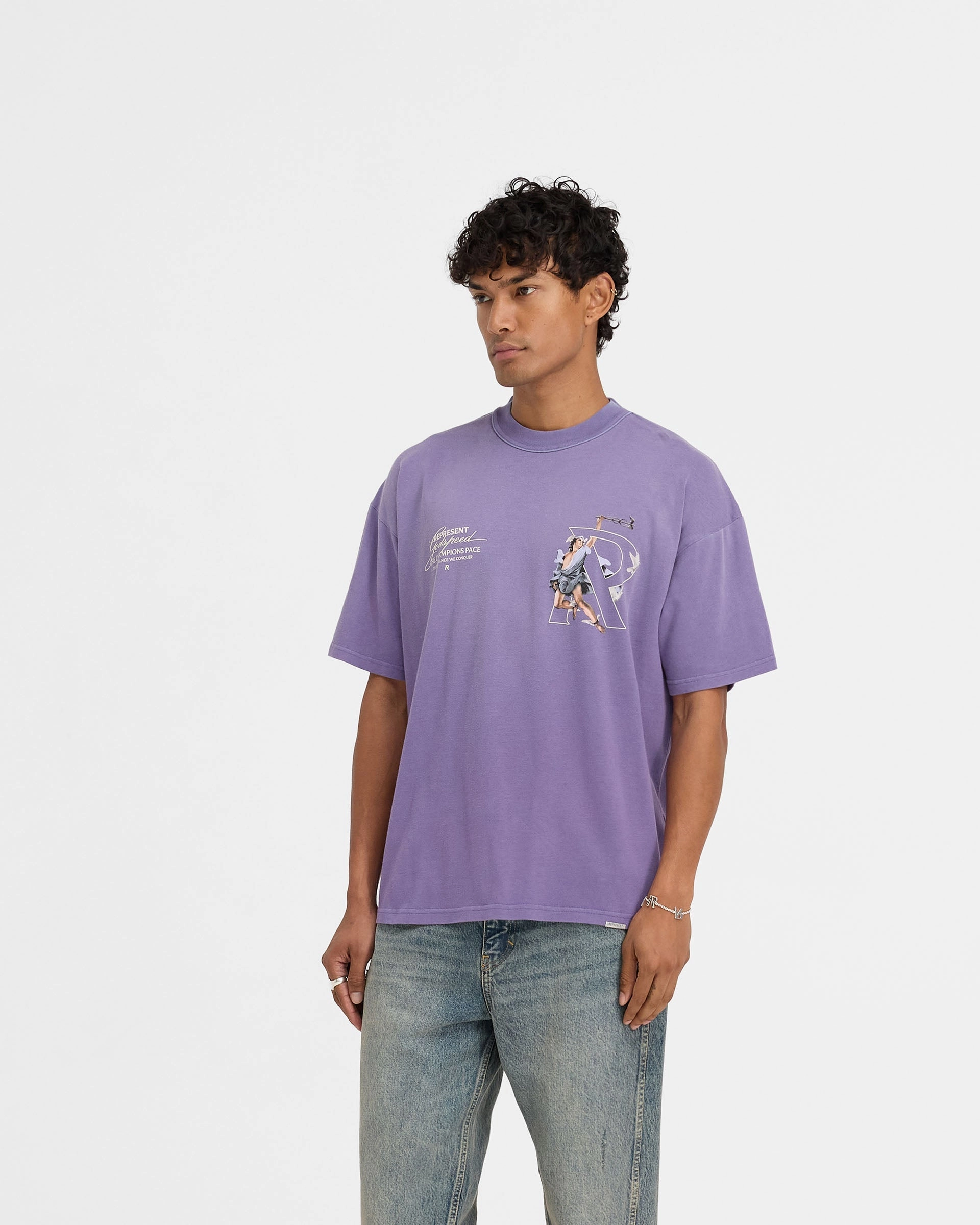 Fit for Any Season Hermes T-Shirt - Purple