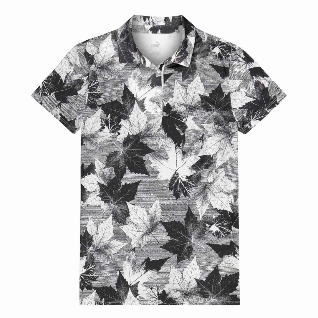 Puma - Women's MATTR Maple Polo (623781 01) Button Closure Eco Friendly Recycled Material