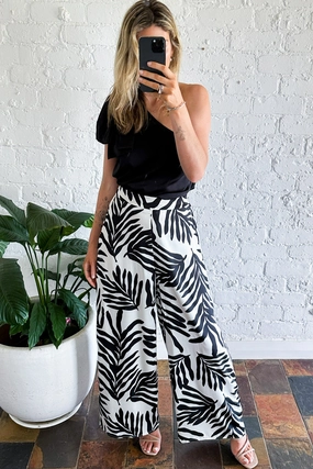 Urban Ready Compact Pack Marrakesh Pants - Black Leaf