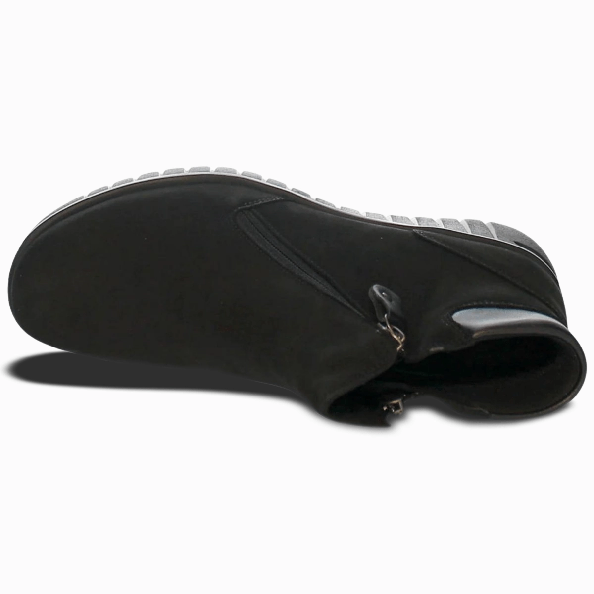 Hartjes Women's Country Boot Black Suede Functional Build