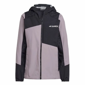 adidas - Women's Terrex Xperior Hybrid RAIN.RDY Jacket (IP1495) Stretchable Panels