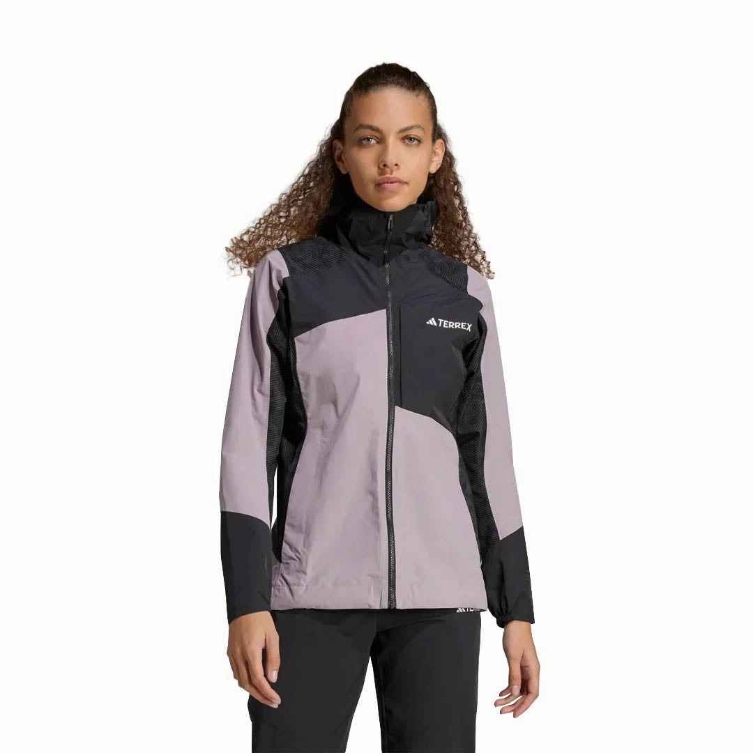 Seamless Welded Construction adidas - Women's Terrex Xperior Hybrid RAIN.RDY Jacket (IP1495)