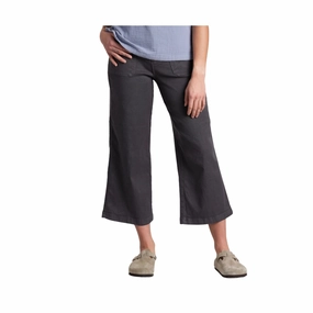 Practical Style Smart Utility Kuhl Women's Seaboard Wide Leg Crop Pant - Pavement