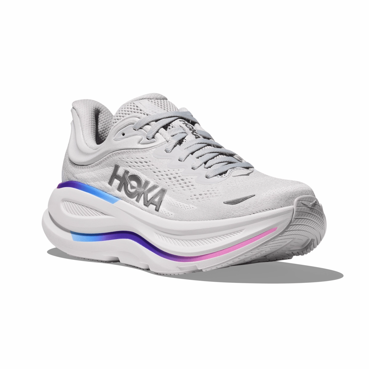 Shape Hold Hoka One One Women's Bondi 9 Cosmic Grey/White