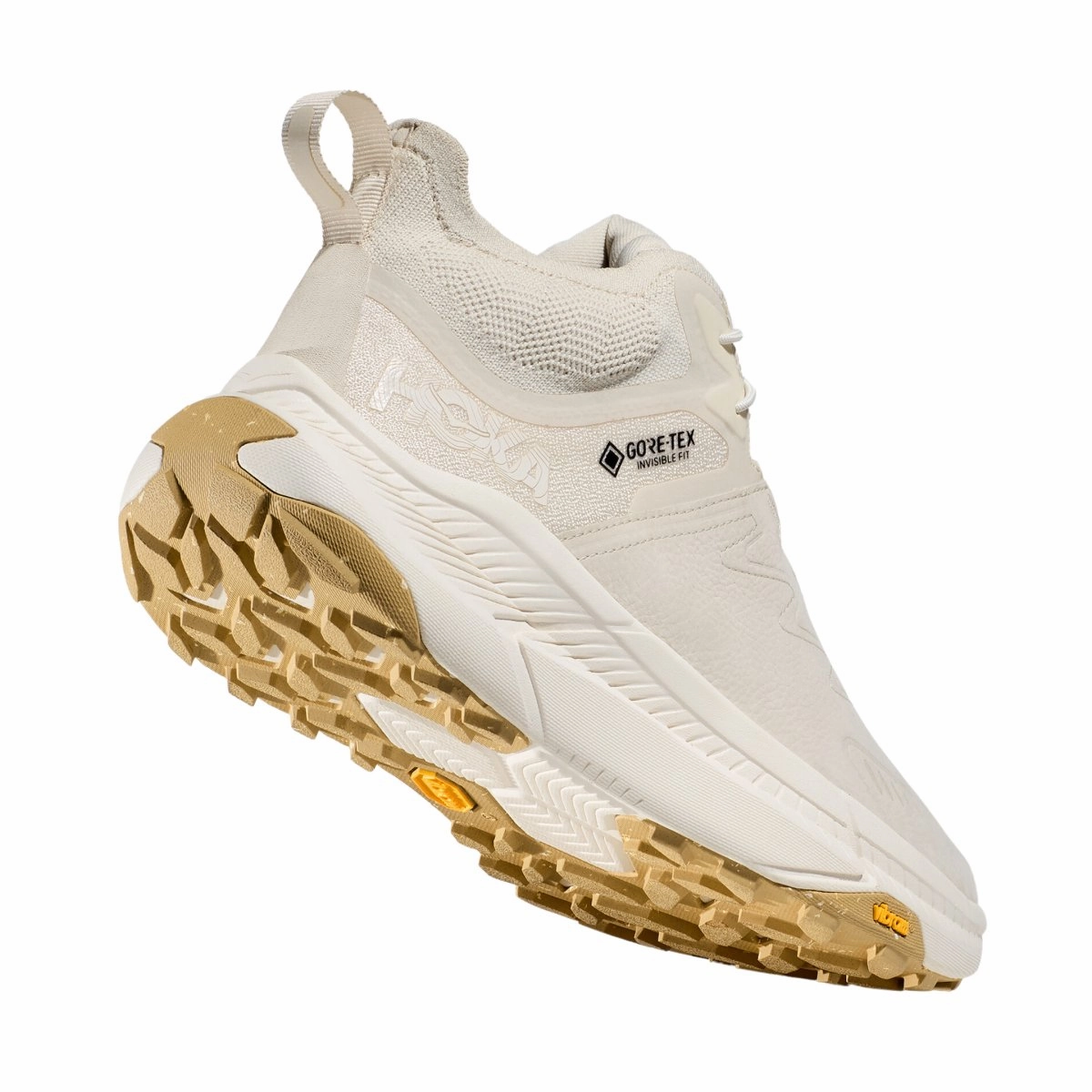 Shock Absorbing Mountain Climber Hoka One One Women's Transport Chukka GTX Oat Milk