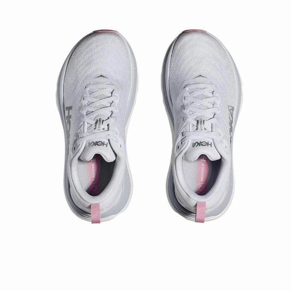 HOKA Women's Gaviota 5 Wide Grey sprint running shoes