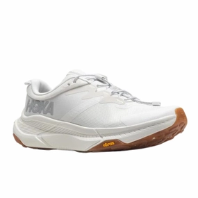 school - run running shoes running in a golf course area shoes HOKA Women's Transport White
