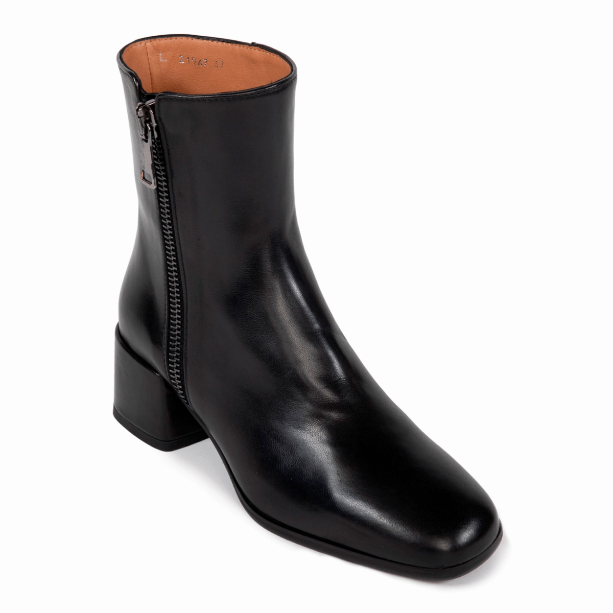 Comfortable Footbed Tough Fit Homers Women's Niki Supreme Black Leather