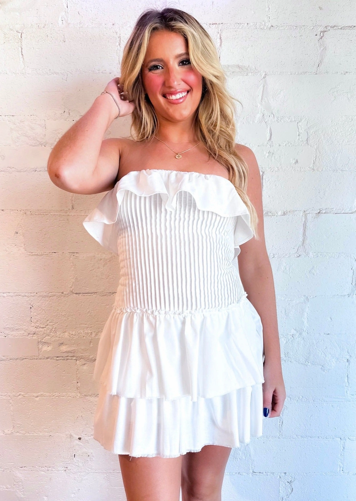 How Cute Mini Dress Flawless Construction