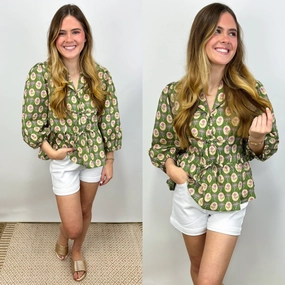 Soft Inner Lining StaticResistantFabric Need Sunshine Top