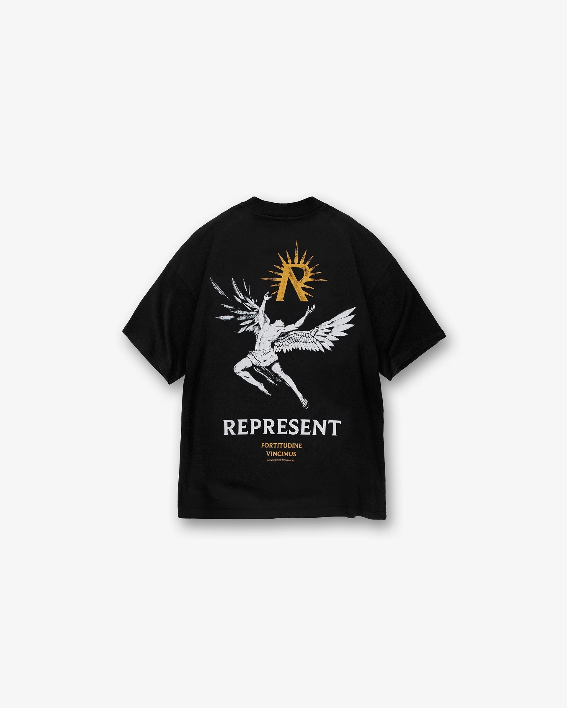 Ergonomic Cut Icarus T-Shirt - Jet Black