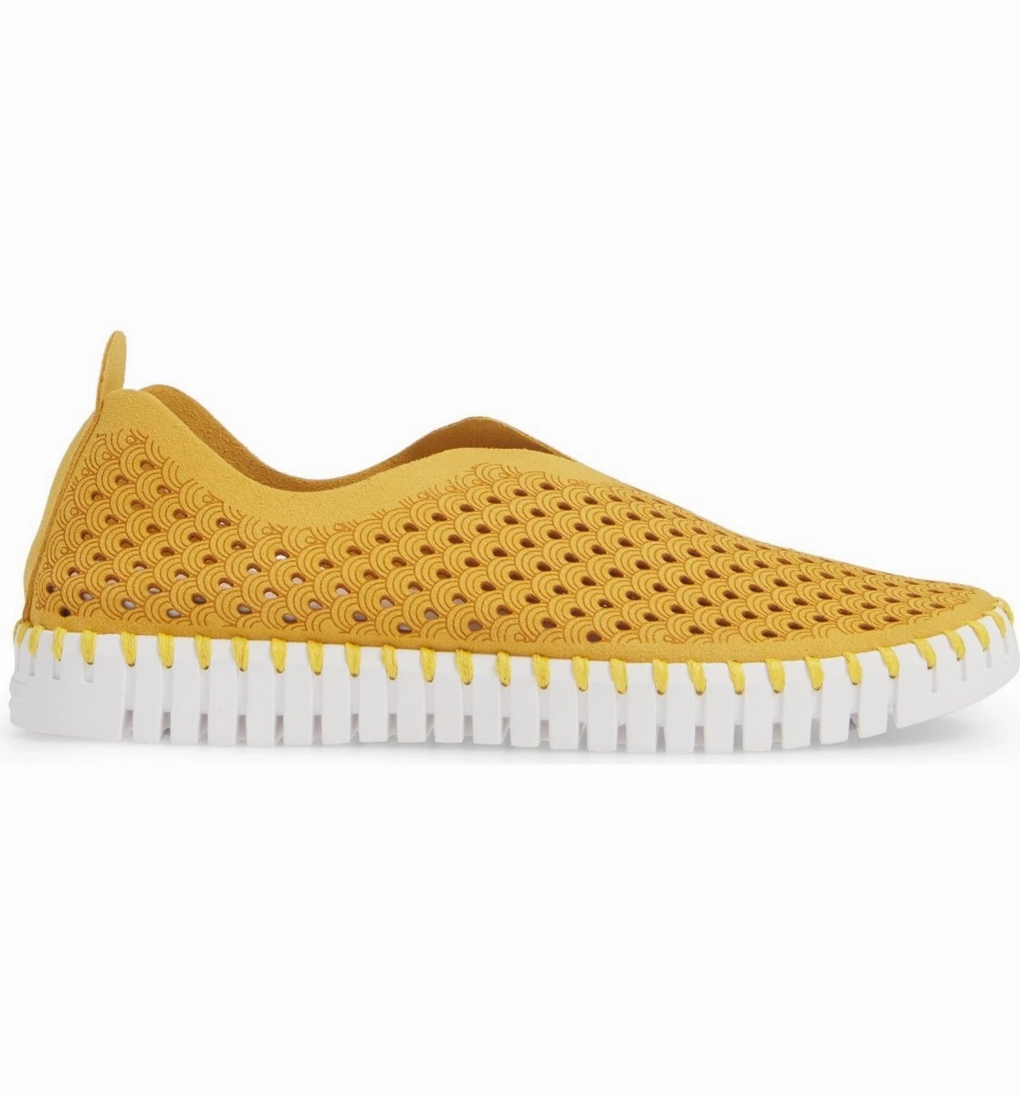 Shock Absorbing Rubber Ilse Jacobsen Women's Tulip 139 Golden Rod Perforated