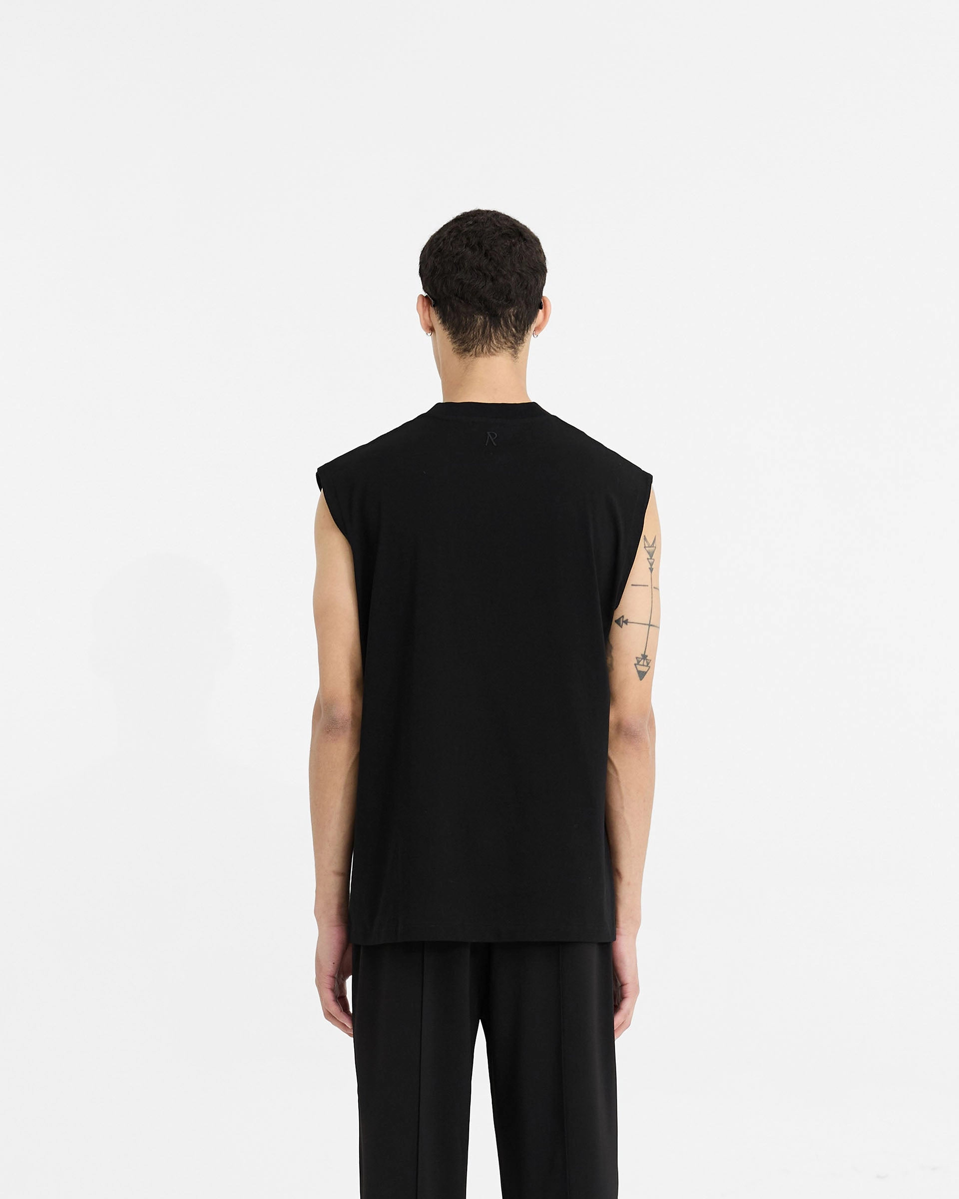 Roomy Design SustainableManufacturing Initial Boxy Tank - Black
