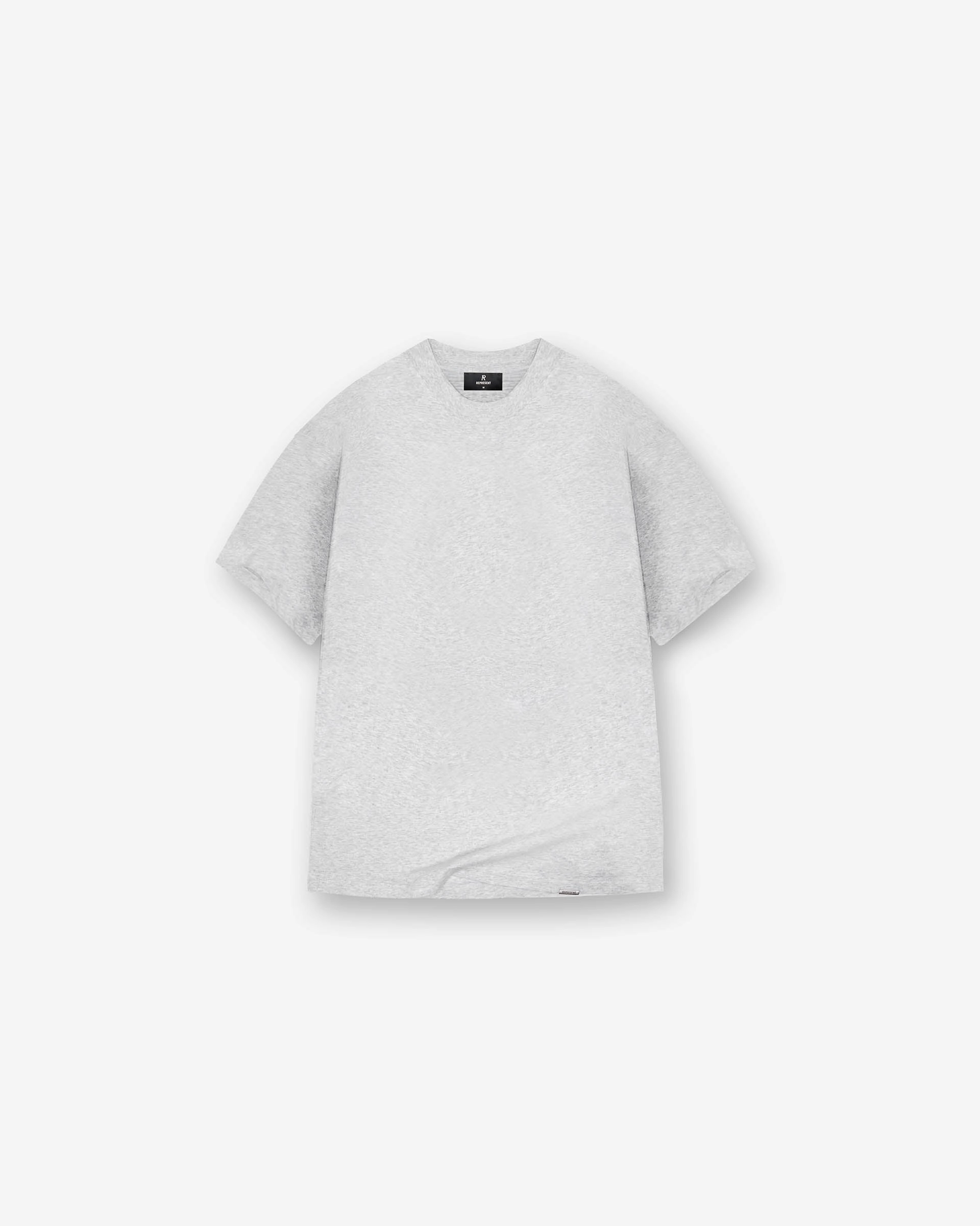 Versatile Outfit Initial T-Shirt - Ice Grey Marl