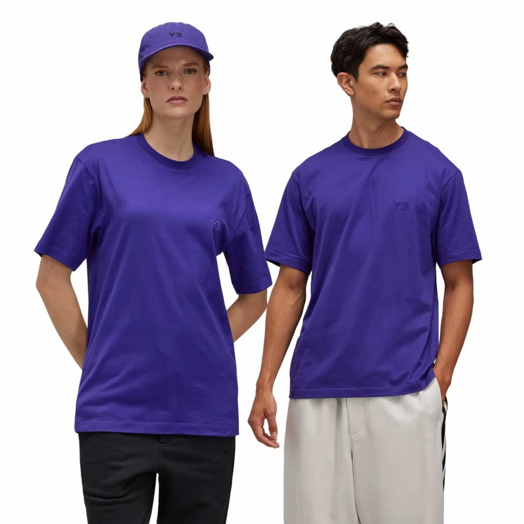 adidas - Unisex adidas x Y-3 Printed Cotton T-Shirt (JD9831) Glow In Dark Trims