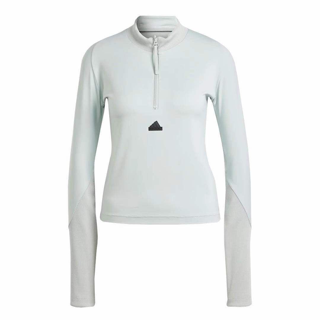 Transitional Layer adidas - Women's Z.N.E. 1/2 Zip Long Sleeve T-Shirt (IM4919)