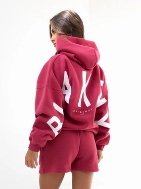 Isabel Oversized Hoodie - Deep Pink Best Selling
