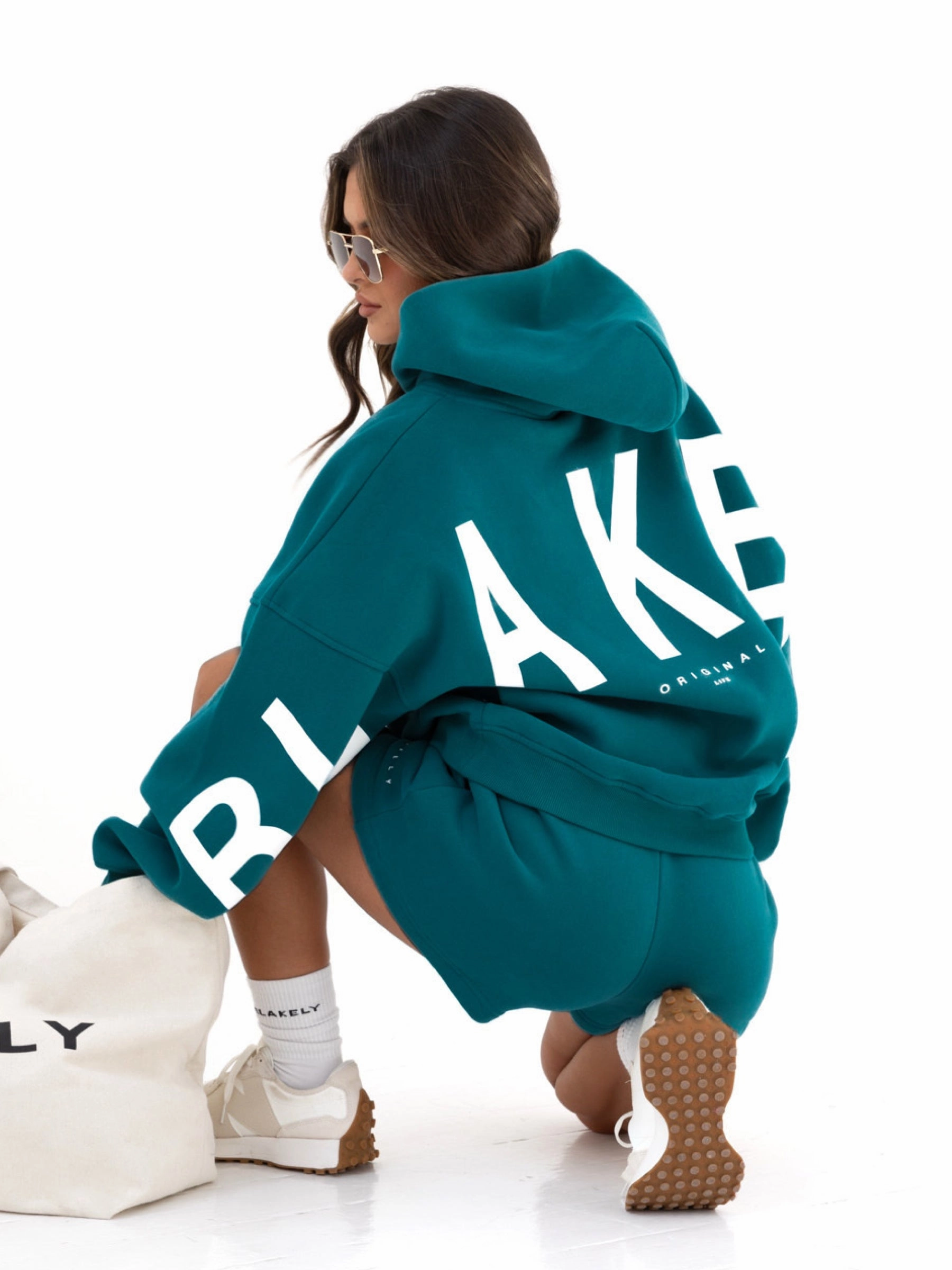 Unisex Silhouette Isabel Oversized Hoodie - Storm Teal