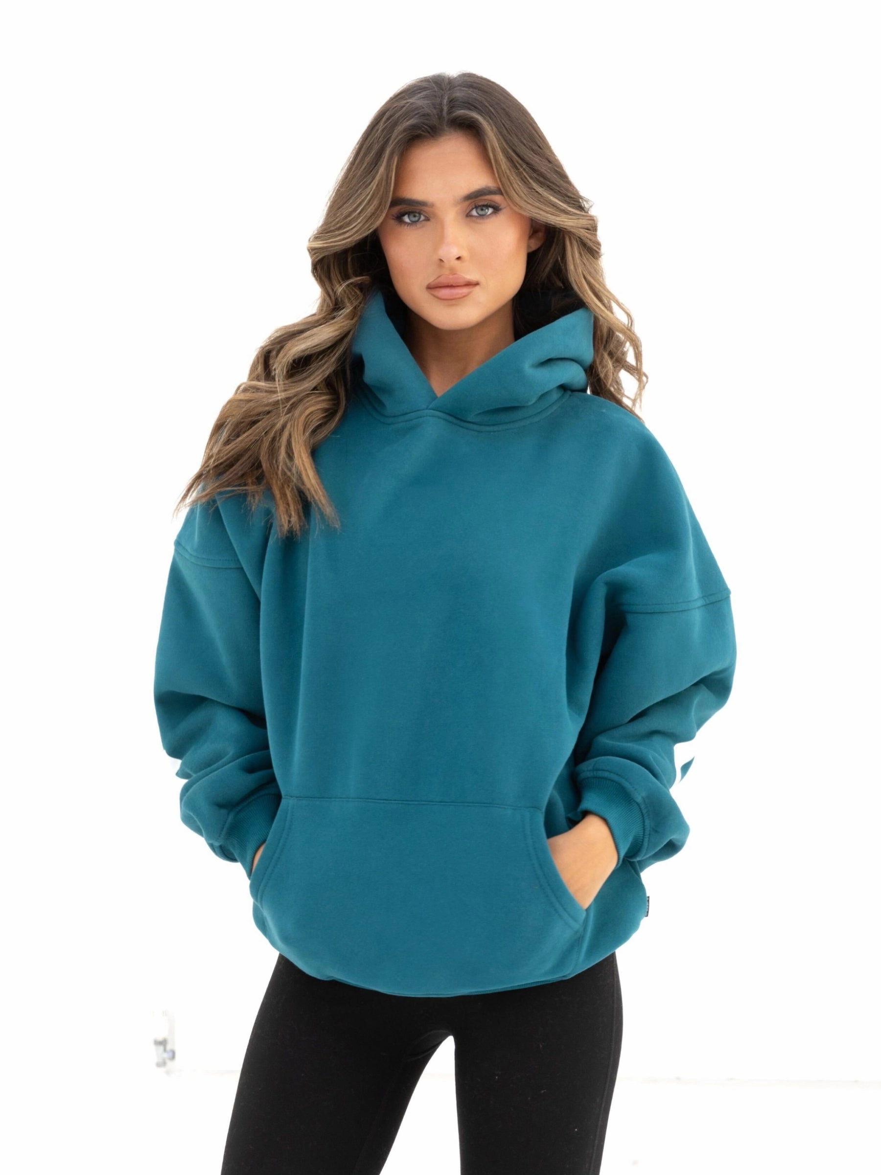 Isabel Oversized Hoodie - Storm Teal Tennis wear