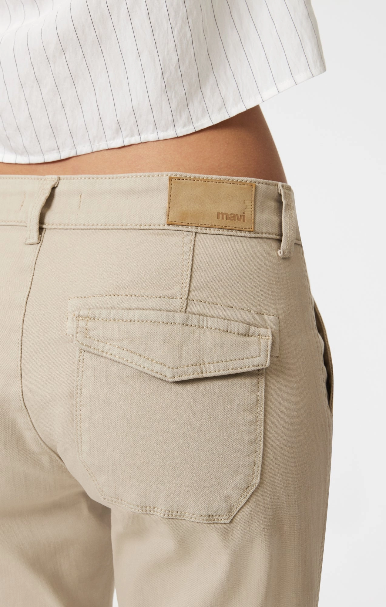 IVY SLIM CARGO IN TIDAL FOAM FLEX BLUE Smart Comfort