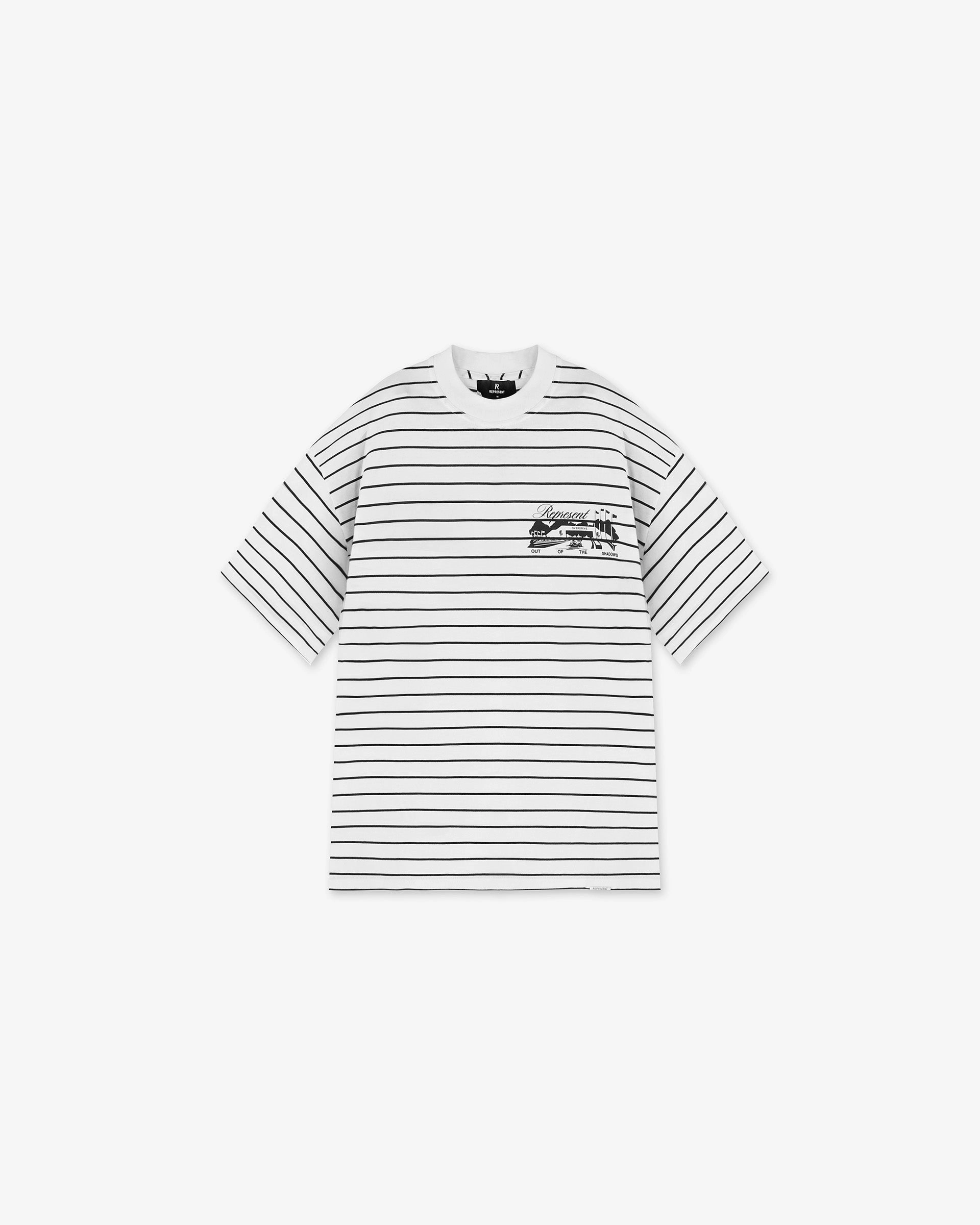 Soft and Light Raceway T-Shirt - Stripe